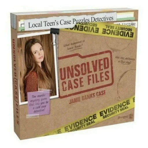 Board game, Unsolved Case Files: Jamie Banks