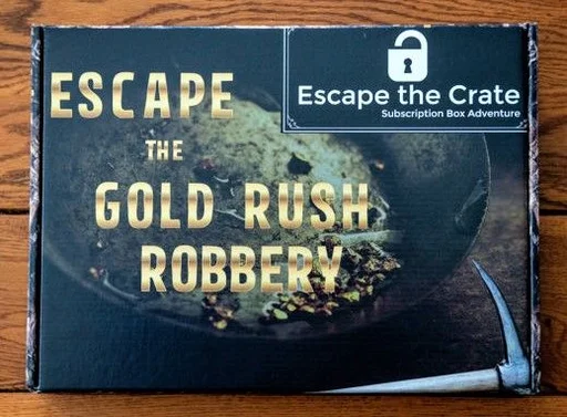 Board game, Escape: The Gold Rush Robbery