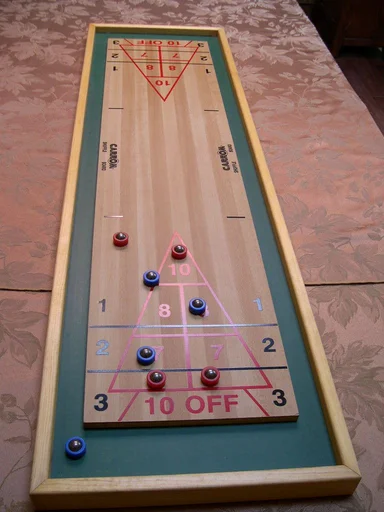Board game, Shuffleboard Game
