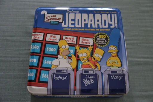 Board game, Jeopardy! Simpsons Edition