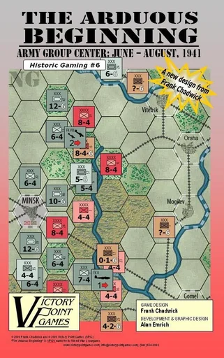 Board game, The Arduous Beginning: The Attack of Army Group Center June - August 1941