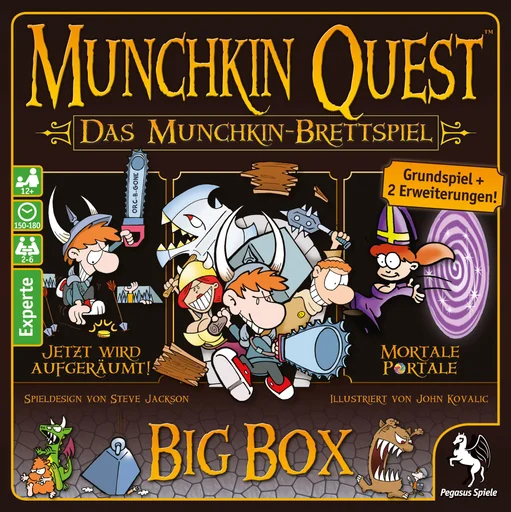 Board game, Munchkin Quest: Big Box