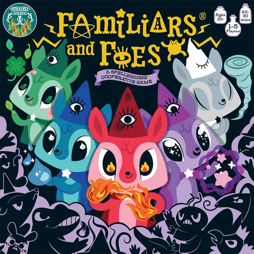 Board game, Familiars and Foes