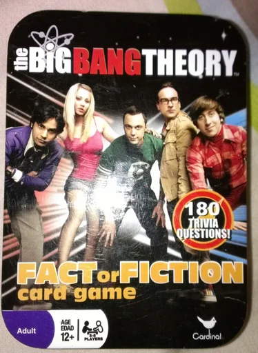 Board game, The Big Bang Theory: Fact or Fiction Card Game