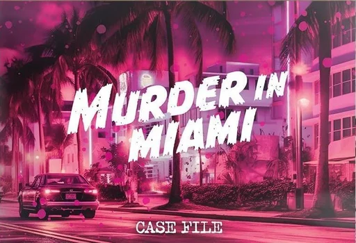 Board game, Murder in Miami