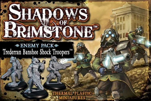 Shadows of Brimstone: Trederran Banshee Shock Troopers Enemy Pack
