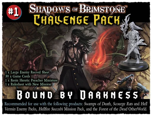 Shadows of Brimstone: Challenge Pack #1 – Bound by Darkness