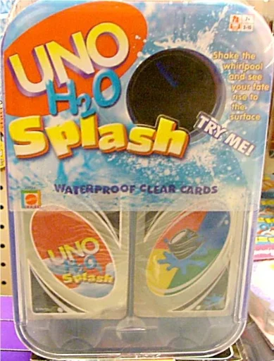 Board game, UNO H2O Splash