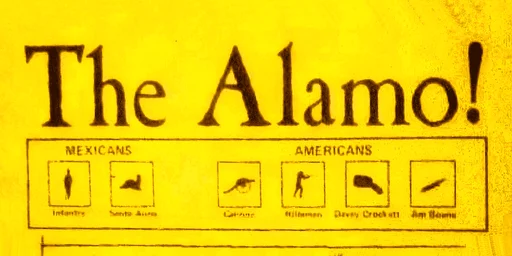 Board game, The Alamo!