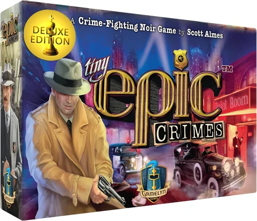Board game, Tiny Epic Crimes: Deluxe Edition