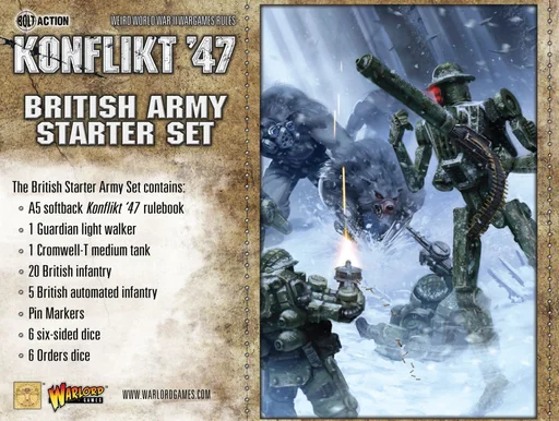 Board game, Konflikt '47: British Starter Set