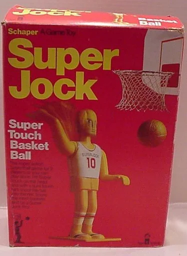 Board game, Super Jock Super Touch Basketball
