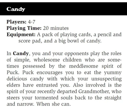 Board game, Candy