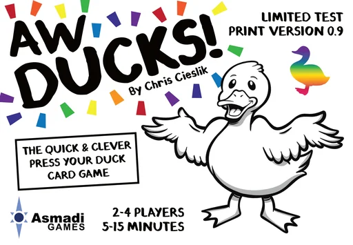 Board game, Aw, Ducks!