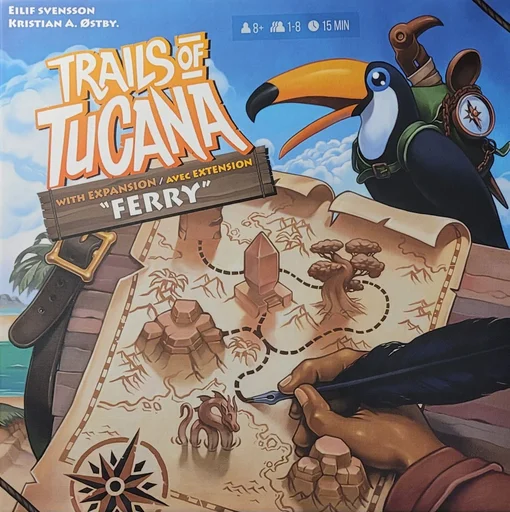 Board game, Trails of Tucana with Ferry Expansion