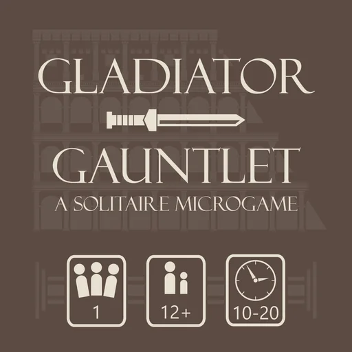 Board game, Gladiator Gauntlet