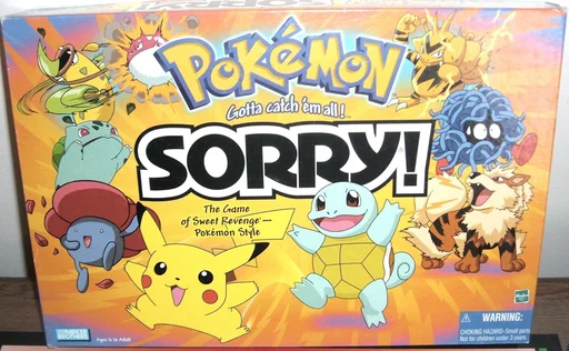 Board game, Sorry!: Pokémon