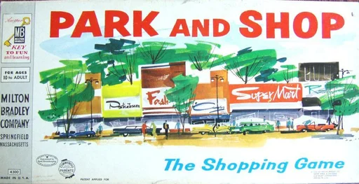 Board game, Park and Shop