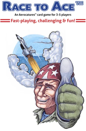 Board game, Race to Ace:  An Aerocatures Game!