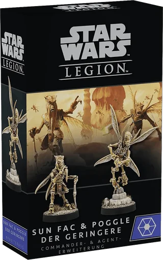 Star Wars: Legion – Sun Fac and Poggle the Lesser Commander and Operative Expansion
