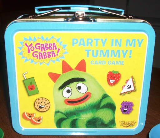 Board game, Yo Gabba Gabba! Party In My Tummy Lunchbox Game