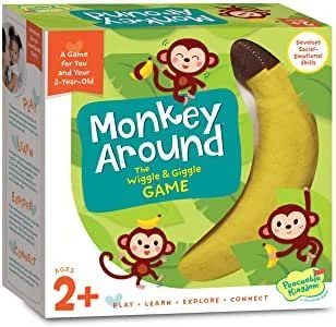 Board game, Monkey Around: The Wiggle & Giggle Game