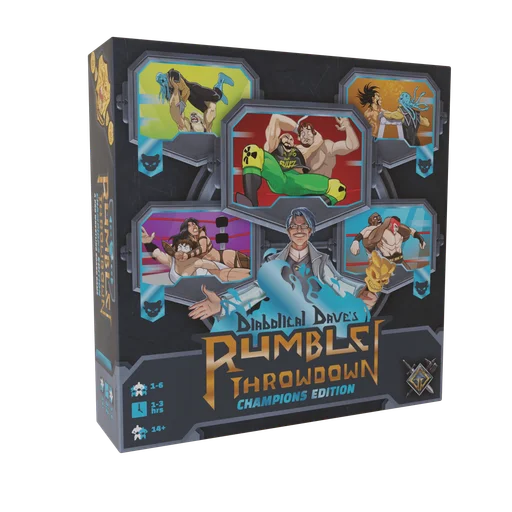 Board game, Diabolical Dave's Rumble Throwdown