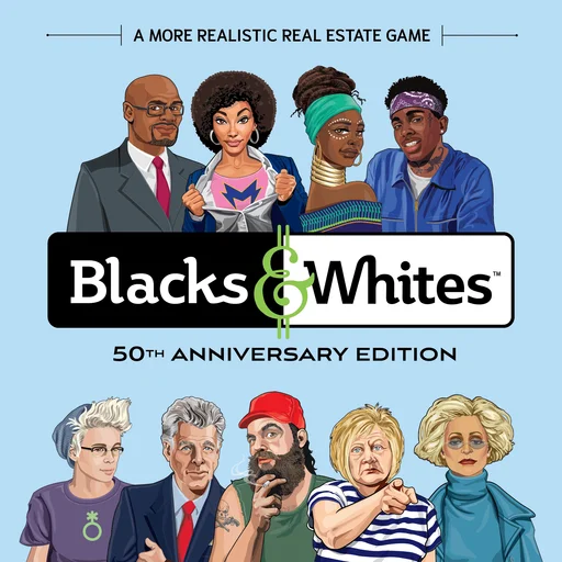 Board game, Blacks & Whites: 50th Anniversary Edition