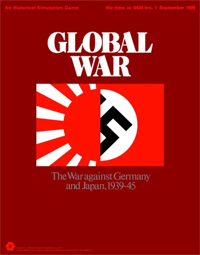 Board game, Global War: The War Against Germany and Japan, 1939-45
