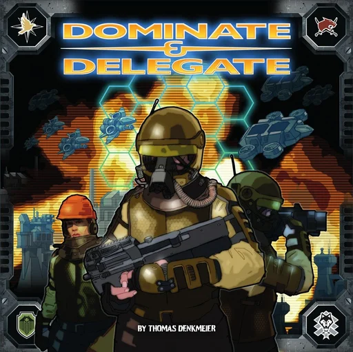 Board game, Dominate & Delegate