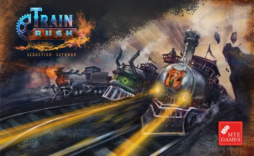 Board game, Train Rush