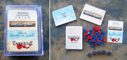 Board game, Aether Captains: Triad