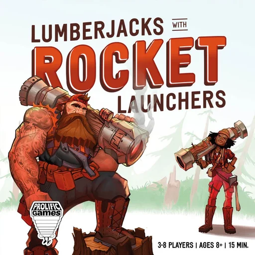 Board game, Lumberjacks with Rocket Launchers