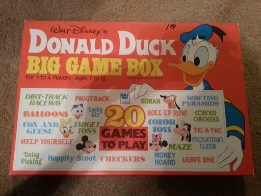 Board game, Donald Duck Big Game Box