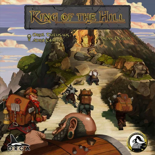 Board game, King Of The Hill: The Dwarf Throne