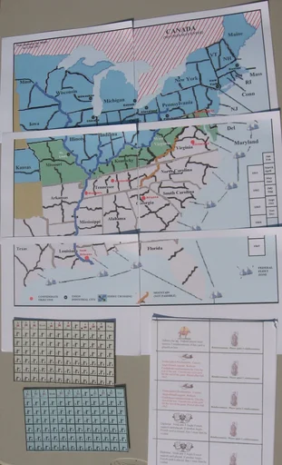 Board game, War Between the States