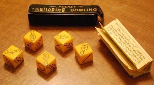 Board game, Galloping Bowling