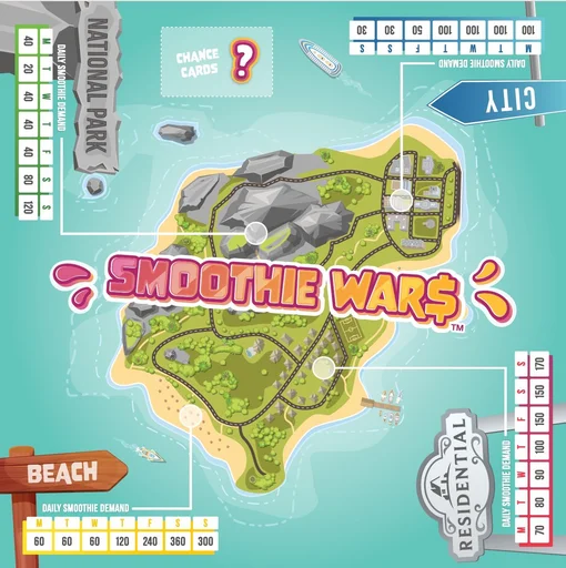 Board game, Smoothie Wars