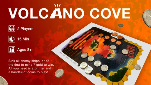 Board game, Volcano Cove