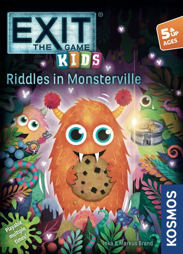 Board game, EXIT: The Game – Kids: Riddles in Monsterville
