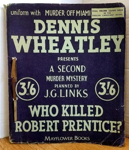 Board game, Who Killed Robert Prentice