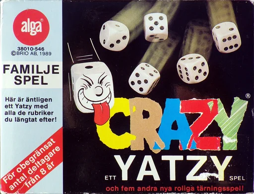 Board game, Crazy Yatzy