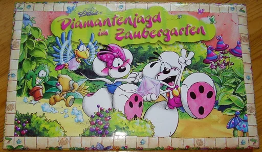 Board game, Diamantenjagd im Zaubergarten