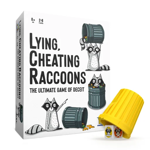 Board game, Lying, Cheating Raccoons