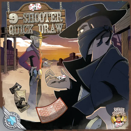 Board game, 9-Shooter Quick Draw