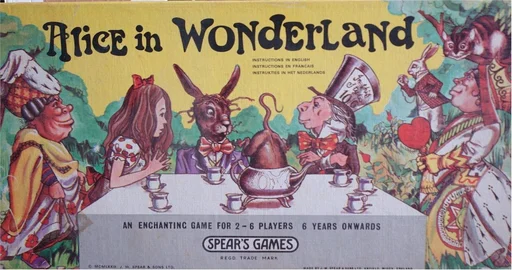 Board game, Alice in Wonderland