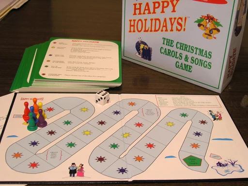 Board game, Happy Holidays!: The Christmas Carols & Songs Game