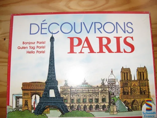 Board game, Découvrons Paris