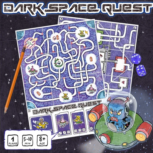 Board game, Dark space quest