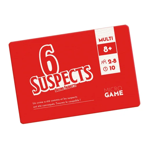 Board game, 6 Suspects
